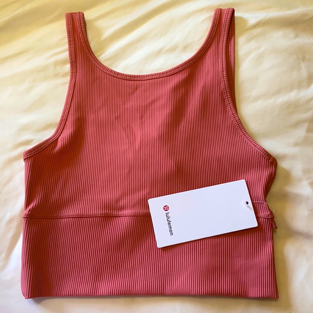 NWT Lululemon Power Pivot Tank (Ribbed)